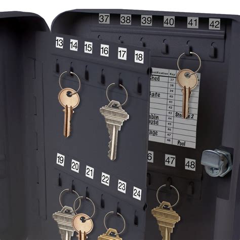 metal key box green 12x8x5|Amazon.com: Metal Key Cabinet.